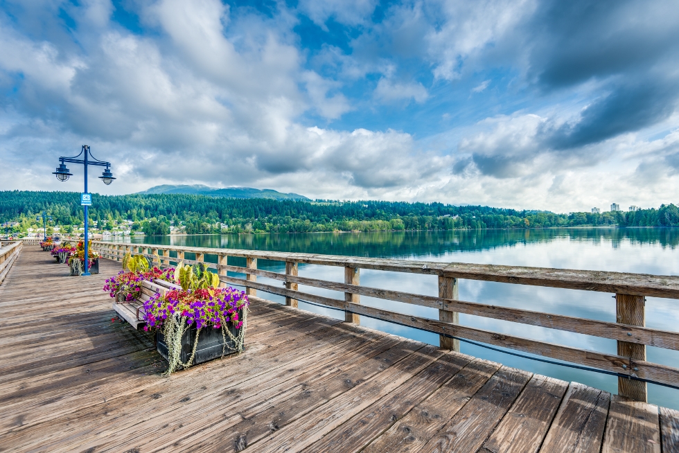 the Pier at Rocky Point Park in Port Moody, BC