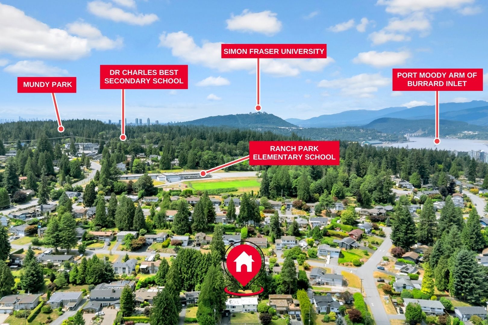 3028 Starlight Way, Coquitlam Home FOR SALE in the community of Ranch Park
